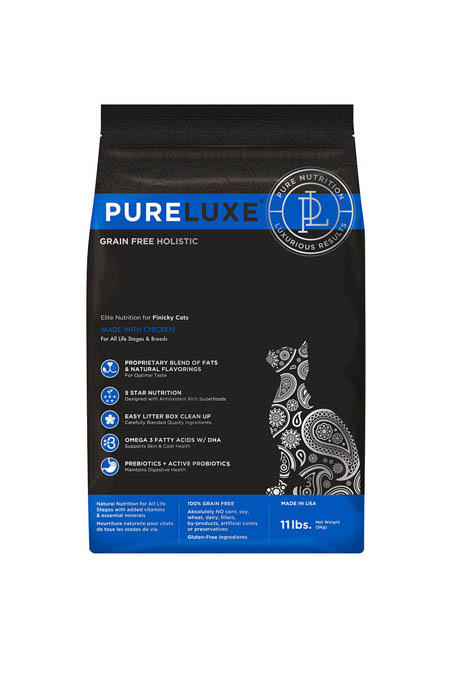 Сухой корм для кошек PureLux Elite Nutrition for finicky cats with chicken с курицей для привередливых 1,5 кг
Сухой корм для кошек PureLux Elite Nutrition for finicky cats with chicken с курицей для привередливых 1,5 кг