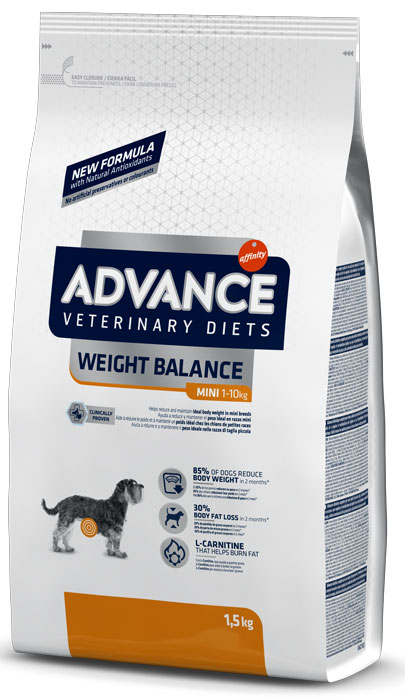 Сухой корм Advance Avet Dog Weight Balance Mini для маленьких пород при ожирении диета для собак 1,5 кг
Сухой корм Advance Avet Dog Weight Balance Mini для маленьких пород при ожирении диета для собак 1,5 кг