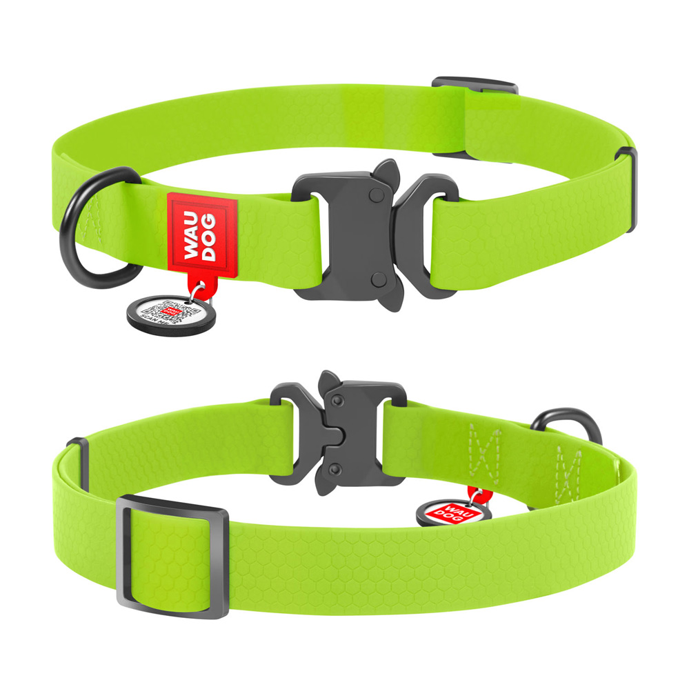 Ошейник Waudog водостойкий Waterproof c QR-паспортом металлическая пряжка-фастекс размер M collartex 24-40x2 см
Ошейник Waudog водостойкий Waterproof c QR-паспортом металлическая пряжка-фастекс размер M collartex 24-40x2 см