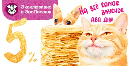 МАСЛЕНИЦА — скидка 5% на весь ассортимент