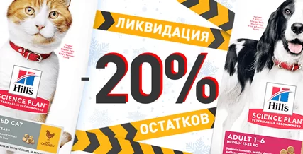 Скидка до 20% на весь Hills!
