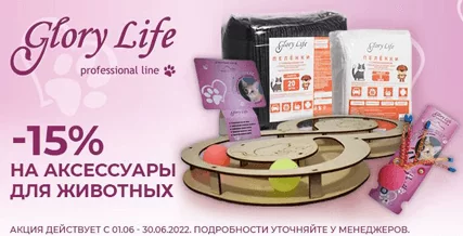 Скидка 15% на игрушки Glory Life!