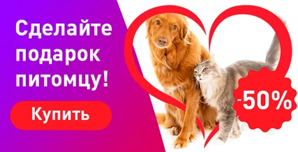 Скидка до 50% на полезные аксессуары и игрушки для любимых питомцев