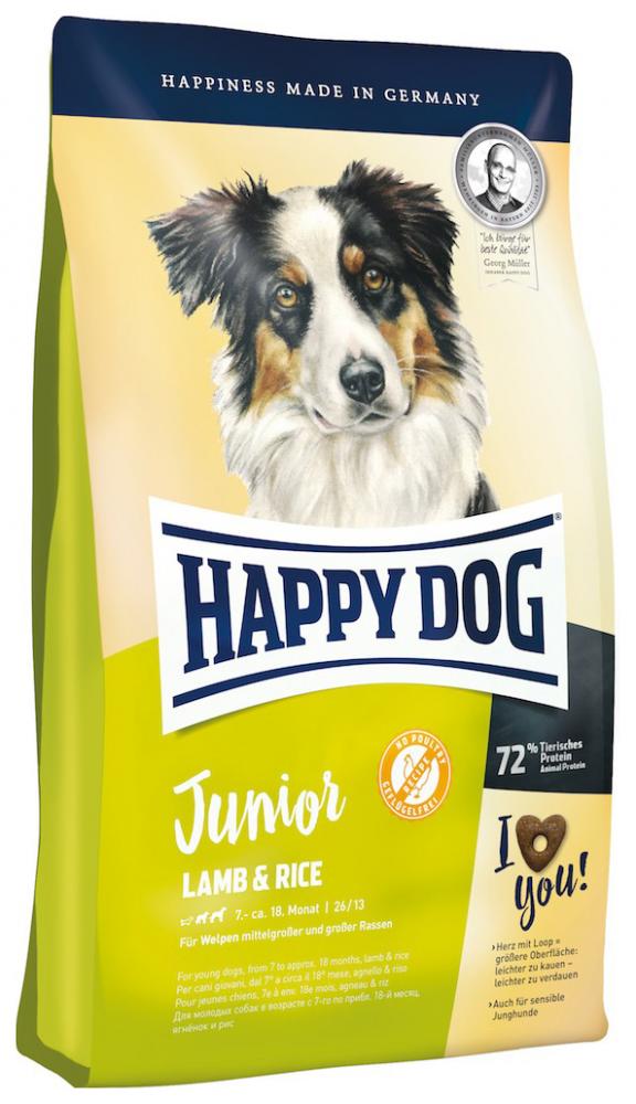 

Сухой корм для собак Happy Dog Junior Lamb & Rice 1 кг