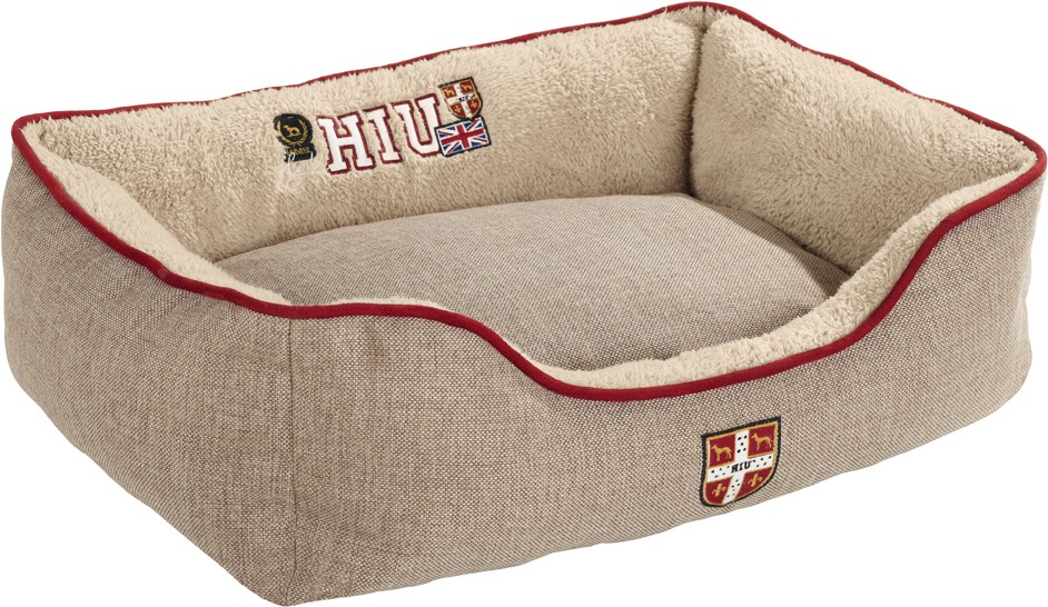 

Лежак для собак Hunter Dog sofa University бежевый 40х60x20