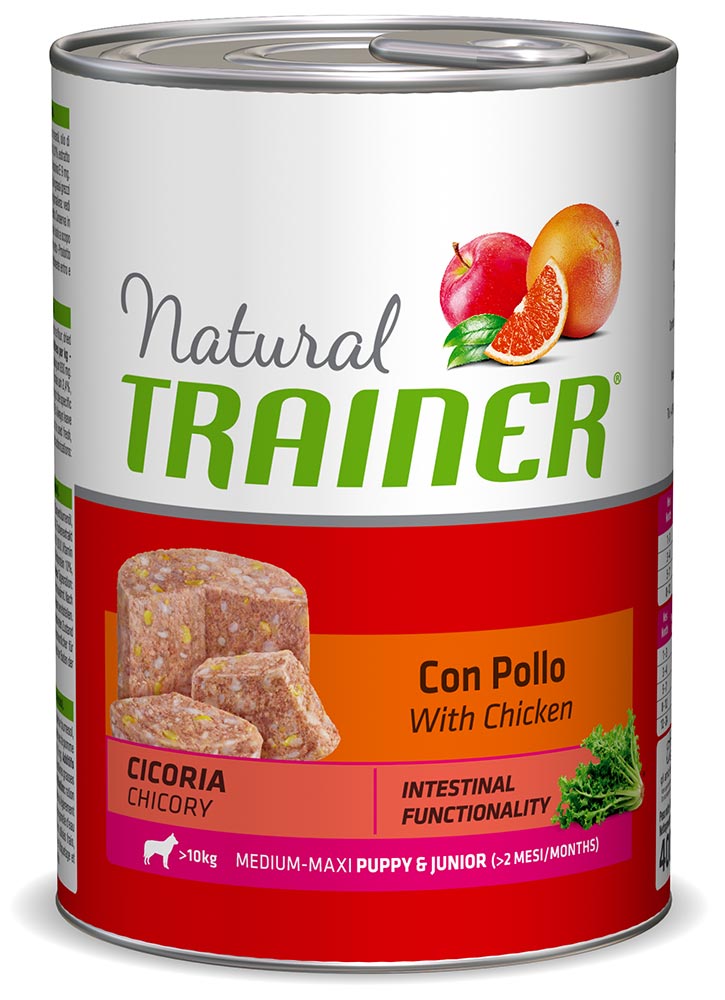 

Влажный корм для собак Trainer Natural M/M Puppy&Junior 0,4 кг