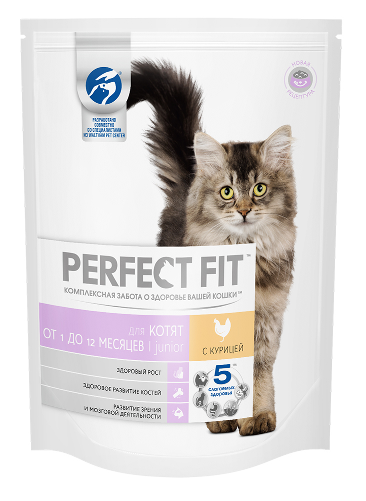 

Сухой корм для котят Perfect Fit Kitten 0,19 кг
