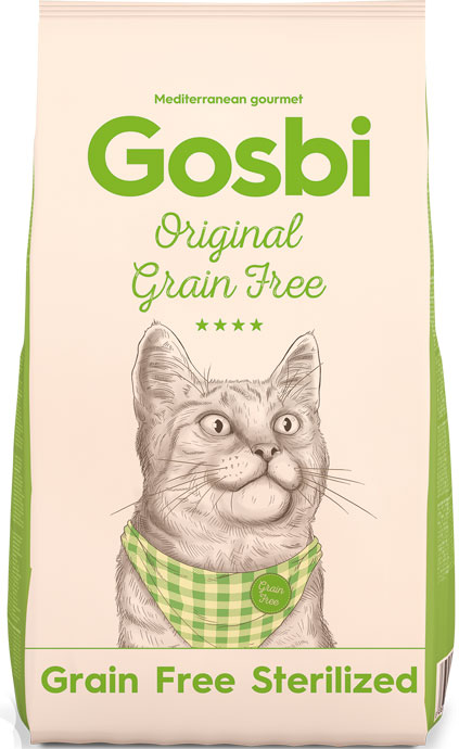 

Сухой корм для кошек Gosbi Gosbi Original Grain Free Sterilized 3 кг