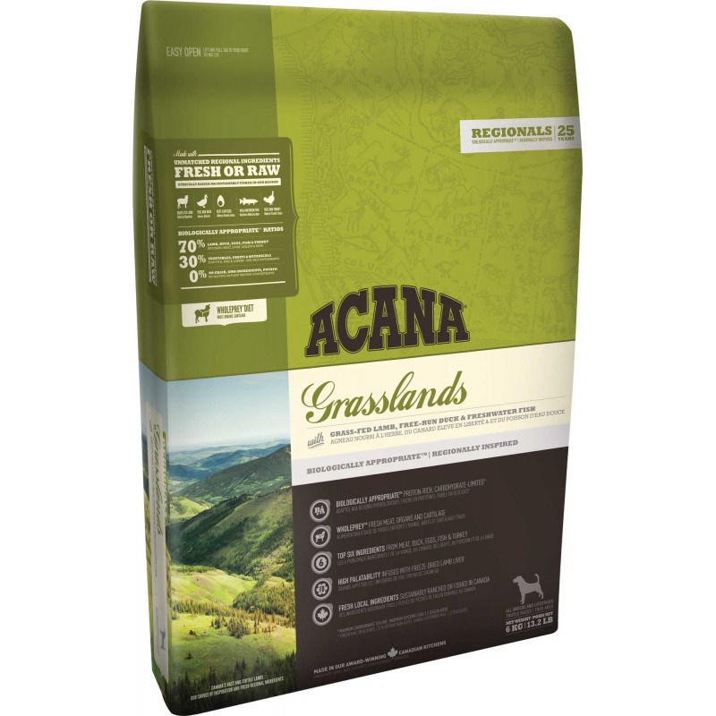 

Сухой корм для собак Acana Regionals Grasslands Dog 0,34 кг