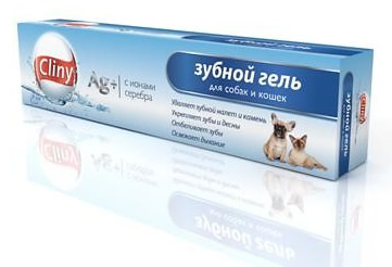 

Средство для ротовой полости для собак Cliny зубной гель без вкуса 75 мл