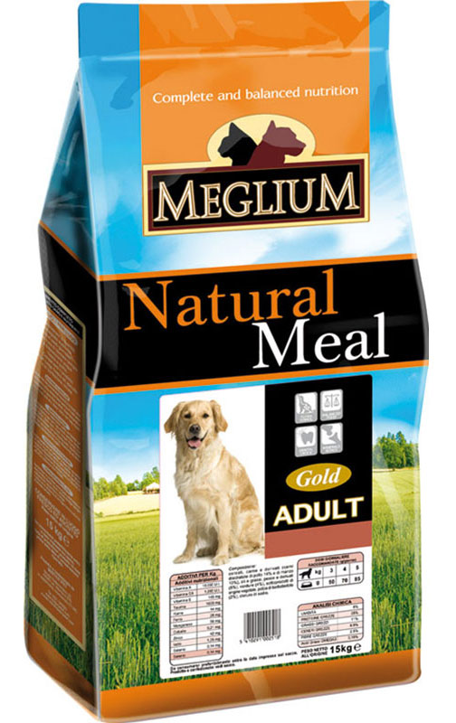 

Сухой корм для собак Meglium Adult Gold 3 кг