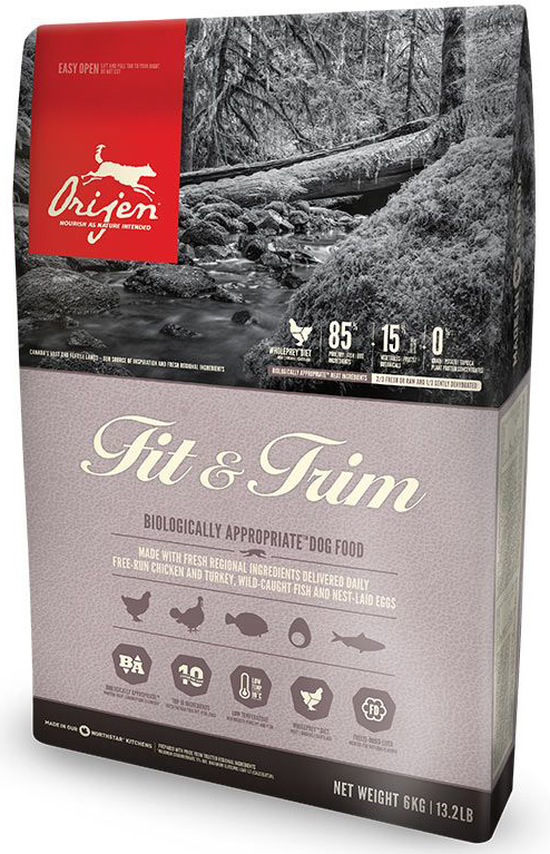 

Сухой корм для собак Orijen Fit & Trim 6 кг