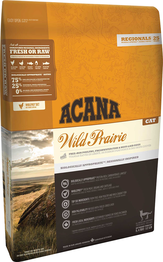 

Сухой корм для кошек Acana Regionals Wild Prairie Cat 1,8 кг