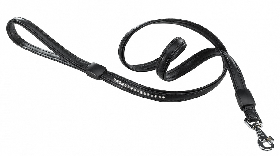 Поводок Ferplast Lux hi-tech со стразами кожа 120x15 длина 120 см 988₽