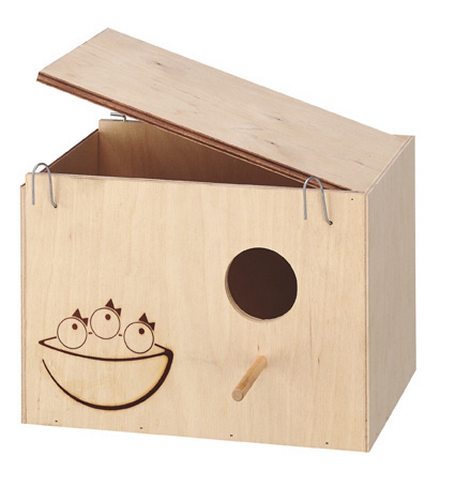 Домик для птиц Ferplast Nido домик-гнездо из дерева  25x17x17