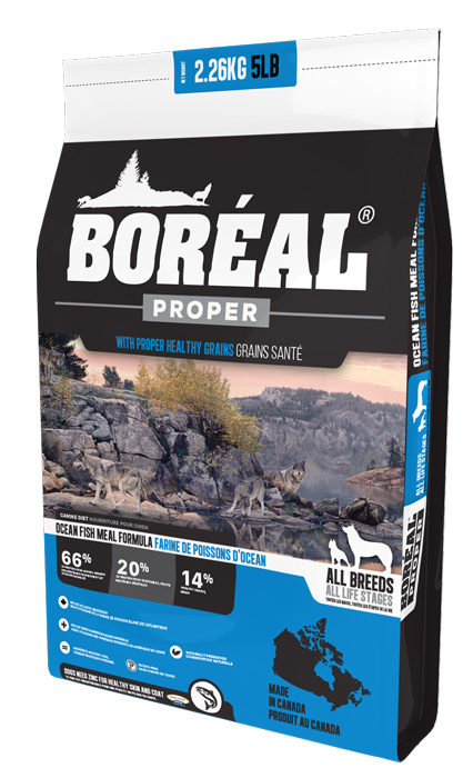 

Сухой корм для собак Boreal Proper с океанической рыбой 2,26 кг
