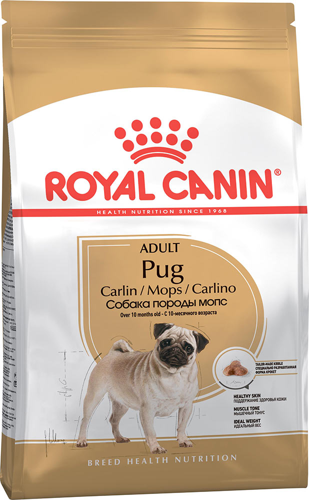 

Сухой корм для собак Royal Canin Pug Adult 1,5 кг