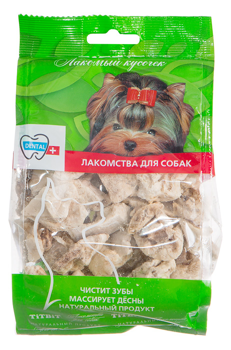 

Лакомство для собак Titbit Легкое говяжье мягкая упаковка 0,021 кг