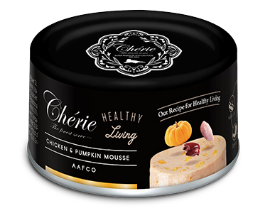

Влажный корм для кошек Pettric Cherie - Healthy Living мусс из курицы с тыквой 0,08 кг