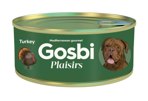 

Влажный корм для собак Gosbi Plaisirs Turkey с индейкой 0,185 кг