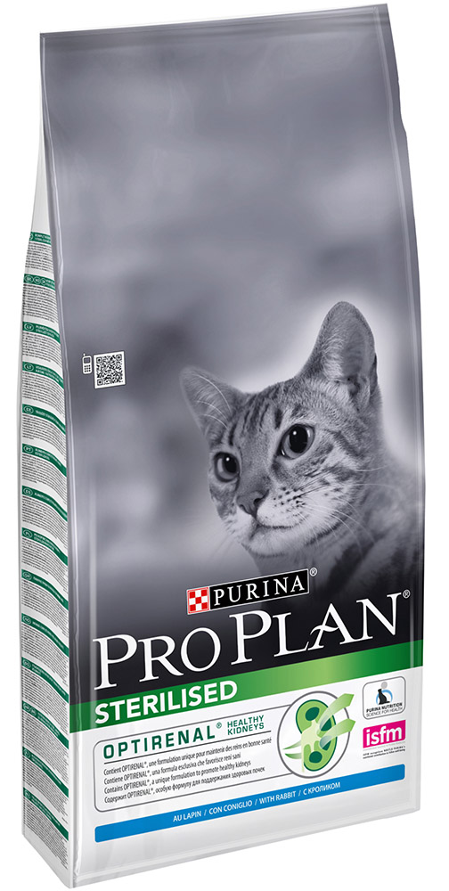 

Сухой корм для кошек Purina Pro Plan Sterilised Feline Rabbit 0,2 кг