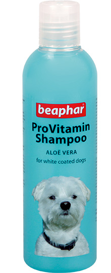 Шампунь для собак Beaphar Pro Vit Bea White белых окрасов с провитамином B5 250 мл 857₽