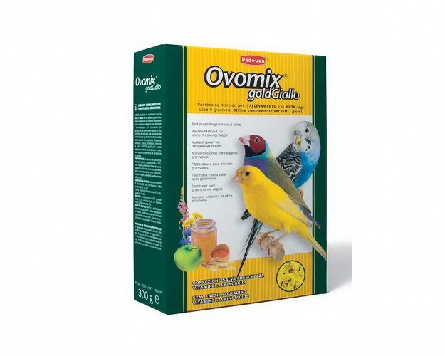 

Сухой корм для птиц Padovan Ovomix Gold Giallo 0,3 кг