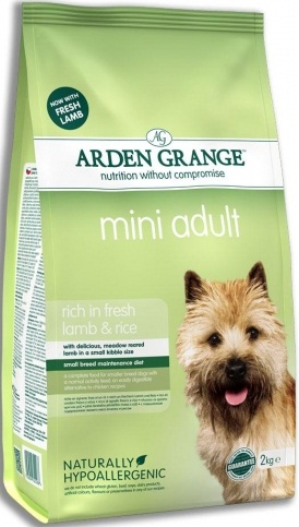 

Сухой корм для собак Arden Grange Mini Adult Dog Lamb&Rice 2 кг