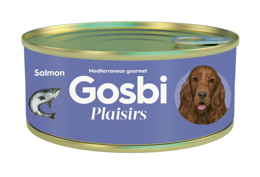 

Влажный корм для собак Gosbi Plaisirs Salmon с лососем 0,185 кг