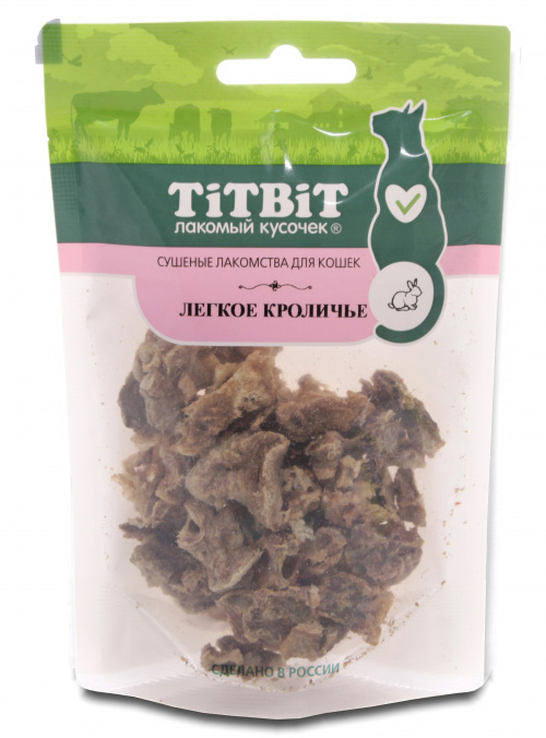 

Лакомство для кошек Titbit Легкое кроличье 0,01 кг