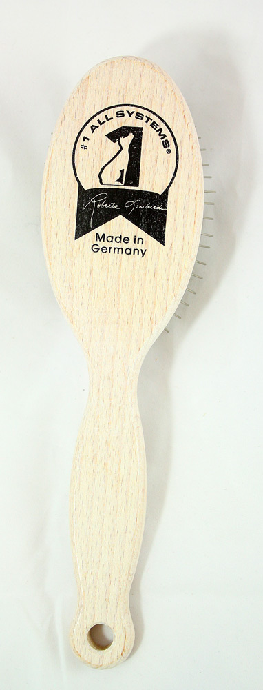 Щётка 1 All Systems овальная Пин браш односторонняя массажная 27 мм