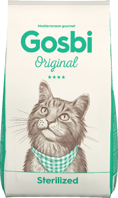

Сухой корм для кошек Gosbi Original Sterilized для стерилизованных 7 кг